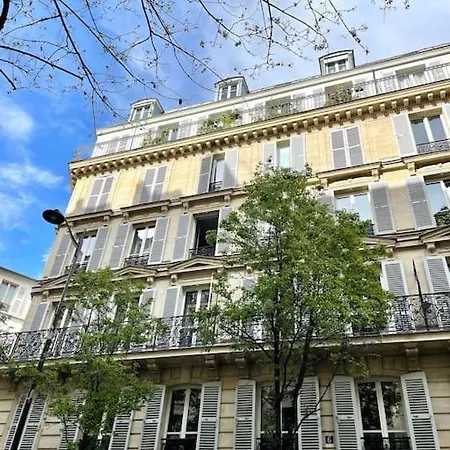 דירה Charmant Flat In Batignolles פריז